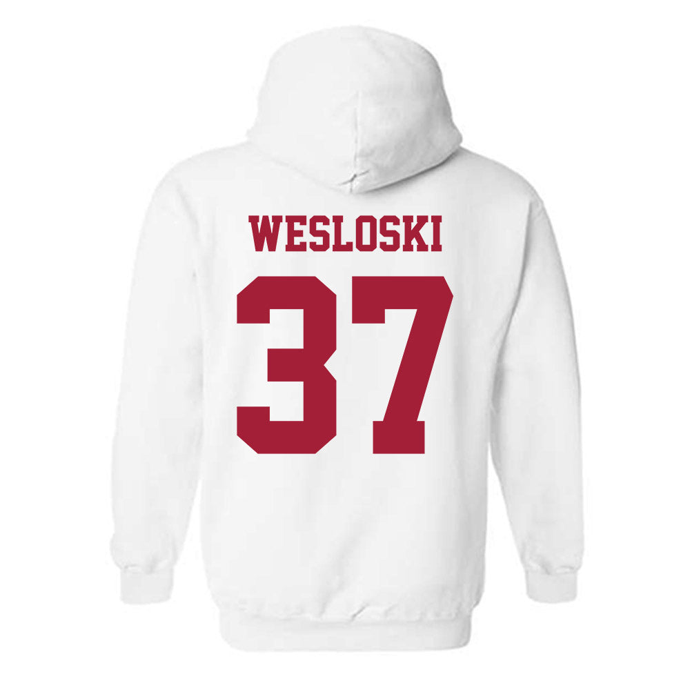 Oklahoma - NCAA Baseball : Nick Wesloski - Classic Shersey Hooded Sweatshirt-1