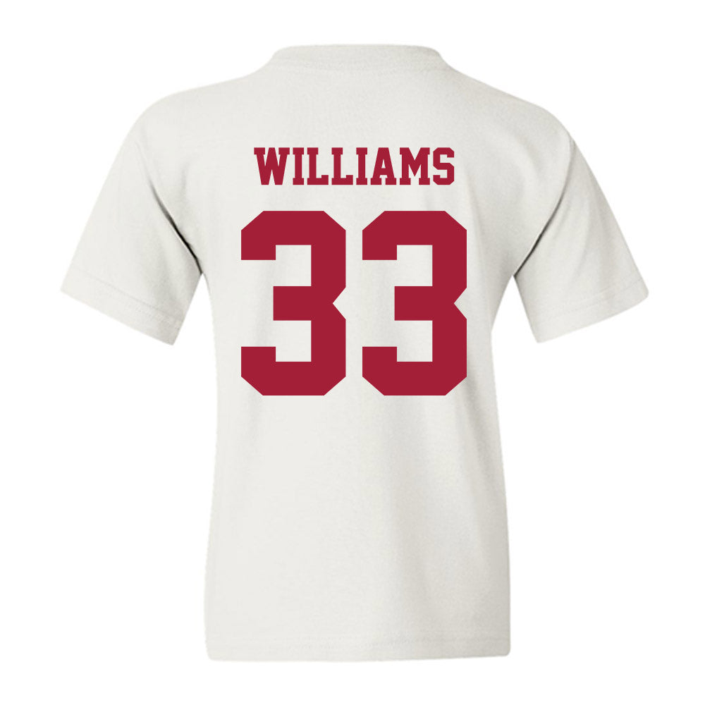 Oklahoma - NCAA Baseball : Isaac Williams - Classic Shersey Youth T-Shirt-1