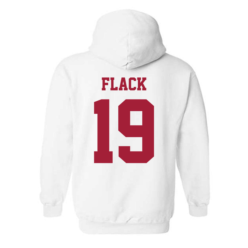 Oklahoma - NCAA Women's Volleyball : Alyssa Flack - Classic Shersey Hooded Sweatshirt-1