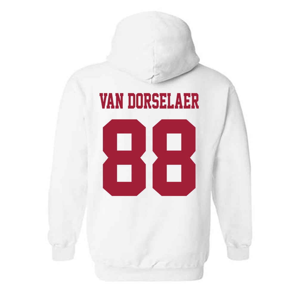 Oklahoma - NCAA Football : Jack Van Dorselaer - Classic Shersey Hooded Sweatshirt-1