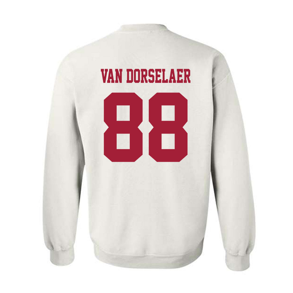 Oklahoma - NCAA Football : Jack Van Dorselaer - Classic Shersey Crewneck Sweatshirt-1
