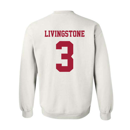 Oklahoma - NCAA Football : Parker Livingstone - Classic Shersey Crewneck Sweatshirt-1