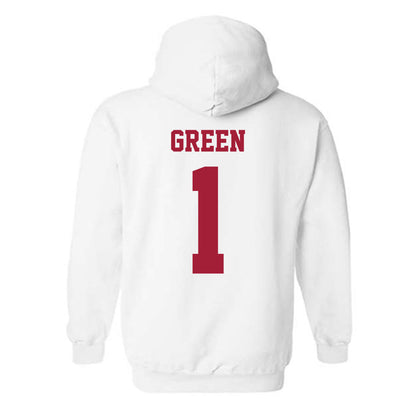 Oklahoma - NCAA Men's Track & Field : Bj Green - Hooded Sweatshirt Classic Shersey