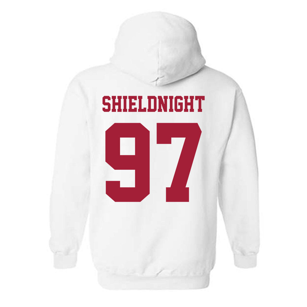 Oklahoma - NCAA Football : Alex Shieldnight - Classic Shersey Hooded Sweatshirt-1