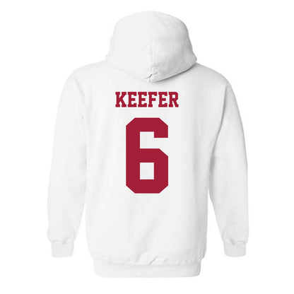 Oklahoma - NCAA Women's Soccer : Kayla Keefer - Classic Shersey Hooded Sweatshirt-1