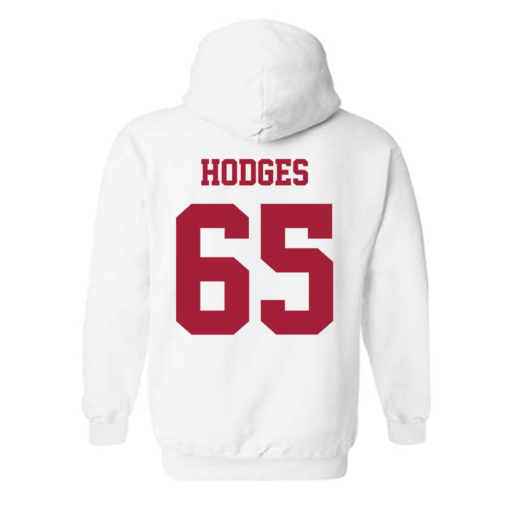 Oklahoma - NCAA Football : Ace Hodges - Classic Shersey Hooded Sweatshirt-1