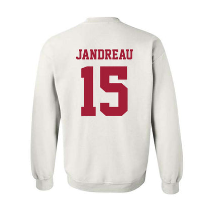 Oklahoma - NCAA Football : Beau Jandreau - Classic Shersey Crewneck Sweatshirt-1