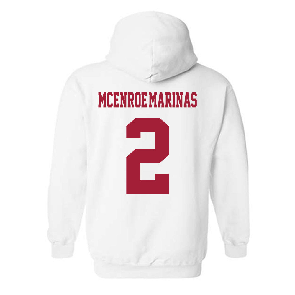 Oklahoma - NCAA Softball : Nelly McEnroe-Marinas - Classic Shersey Hooded Sweatshirt-1