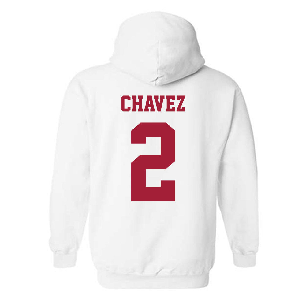 Oklahoma - NCAA Women's Basketball : Aaliyah Chavez - Classic Shersey Hooded Sweatshirt-1
