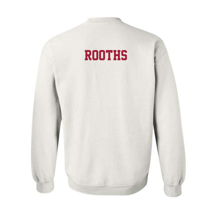 Oklahoma - NCAA Men's Basketball : Khani Rooths - Classic Shersey Crewneck Sweatshirt-1