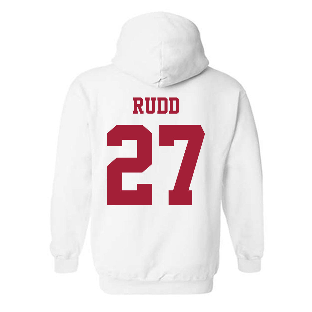 Oklahoma - NCAA Football : Trace Rudd - Classic Shersey Hooded Sweatshirt-1
