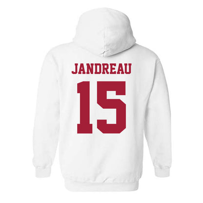 Oklahoma - NCAA Football : Beau Jandreau - Classic Shersey Hooded Sweatshirt-1