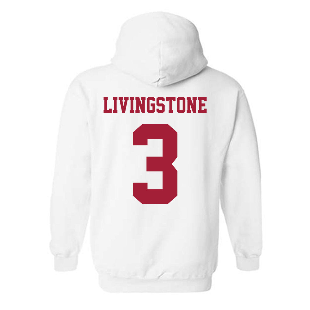 Oklahoma - NCAA Football : Parker Livingstone - Classic Shersey Hooded Sweatshirt-1