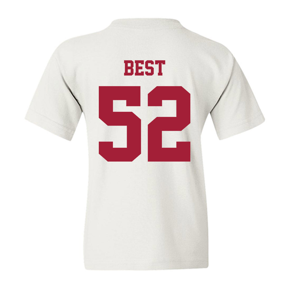 Oklahoma - NCAA Football : Noah Best - Classic Shersey Youth T-Shirt-1