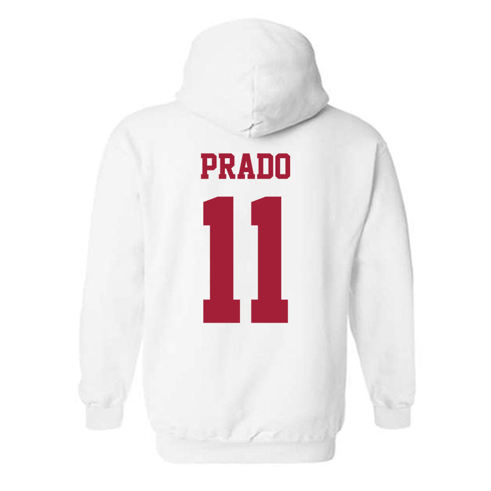 Oklahoma - NCAA Baseball : Gerardo Prado - Classic Shersey Hooded Sweatshirt-1