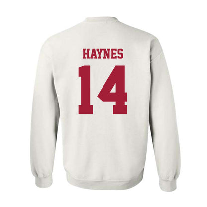 Oklahoma - NCAA Football : Trystan Haynes - Classic Shersey Crewneck Sweatshirt-1