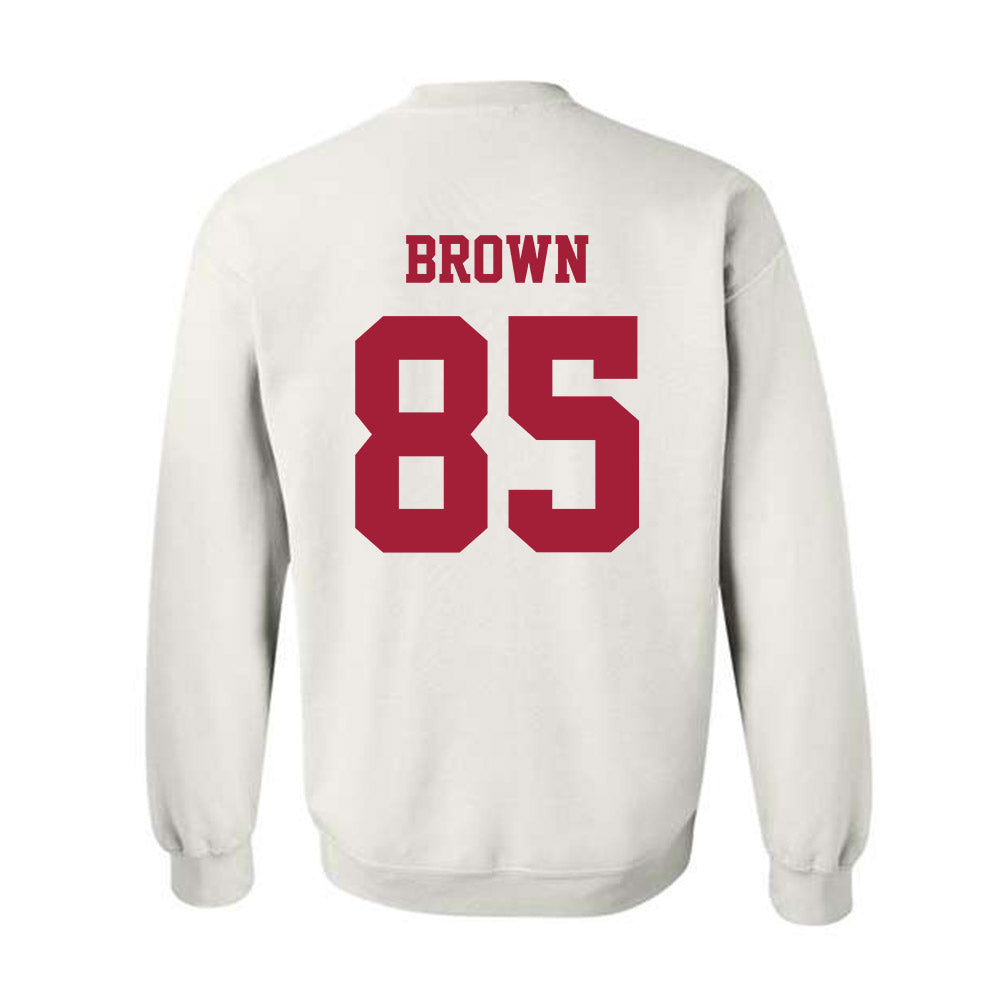 Oklahoma - NCAA Football : Trey Brown - Classic Shersey Crewneck Sweatshirt-1