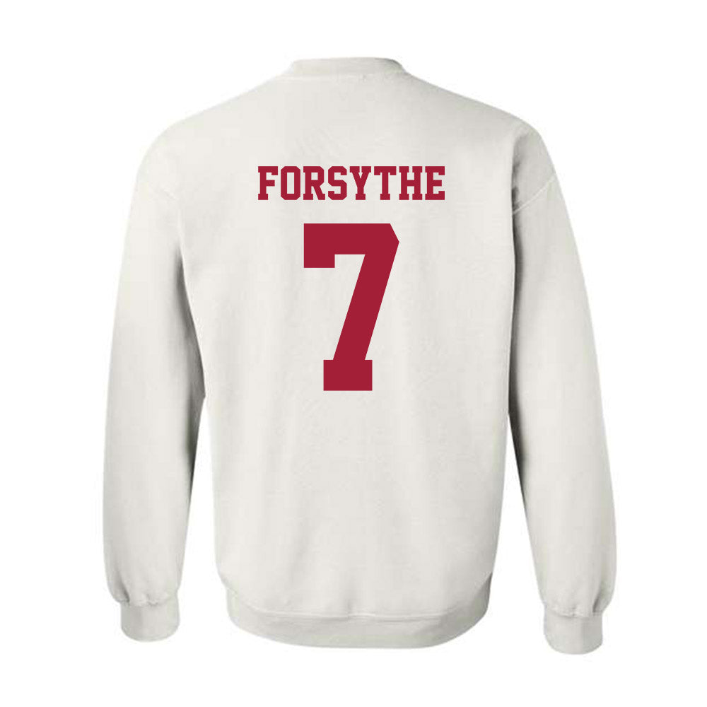 Oklahoma - NCAA Men's Basketball : Dayton Forsythe - Classic Shersey Crewneck Sweatshirt-1