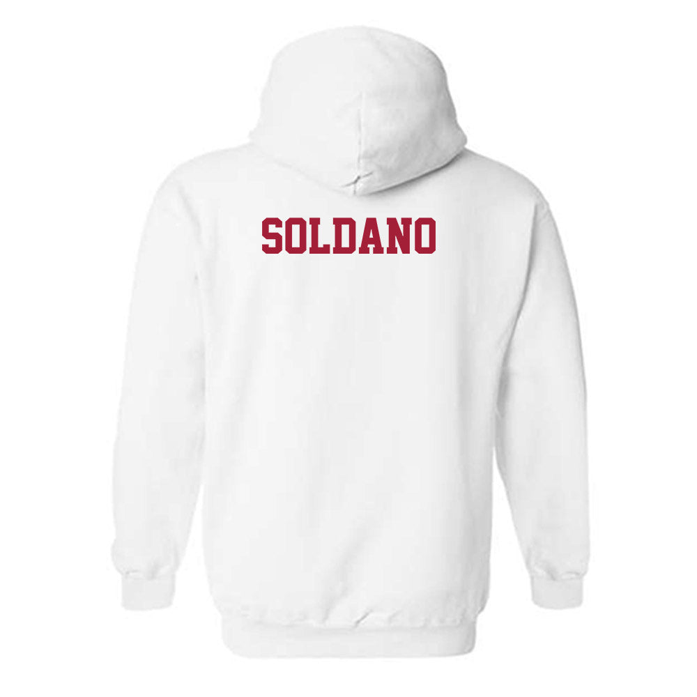 Oklahoma - NCAA Wrestling : Brian Soldano - Classic Shersey Hooded Sweatshirt-1