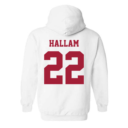 Oklahoma - NCAA Women's Soccer : Brenna Hallam - Classic Shersey Hooded Sweatshirt-1