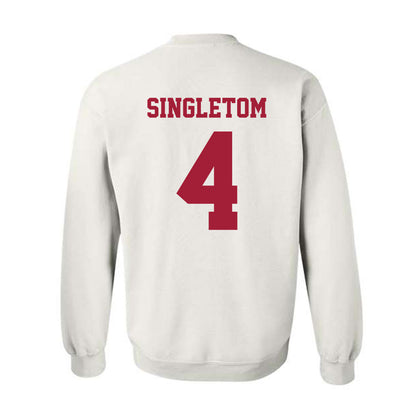 Oklahoma - NCAA Women's Volleyball : Kinsley Singleton - Classic Shersey Crewneck Sweatshirt-1