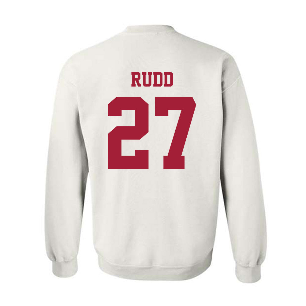 Oklahoma - NCAA Football : Trace Rudd - Classic Shersey Crewneck Sweatshirt-1