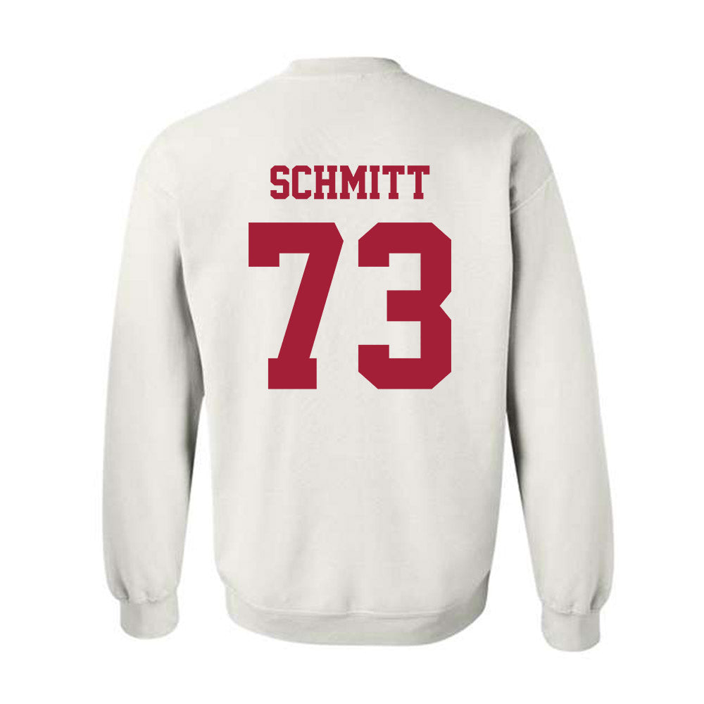 Oklahoma - NCAA Football : Deacon Schmitt - Classic Shersey Crewneck Sweatshirt-1