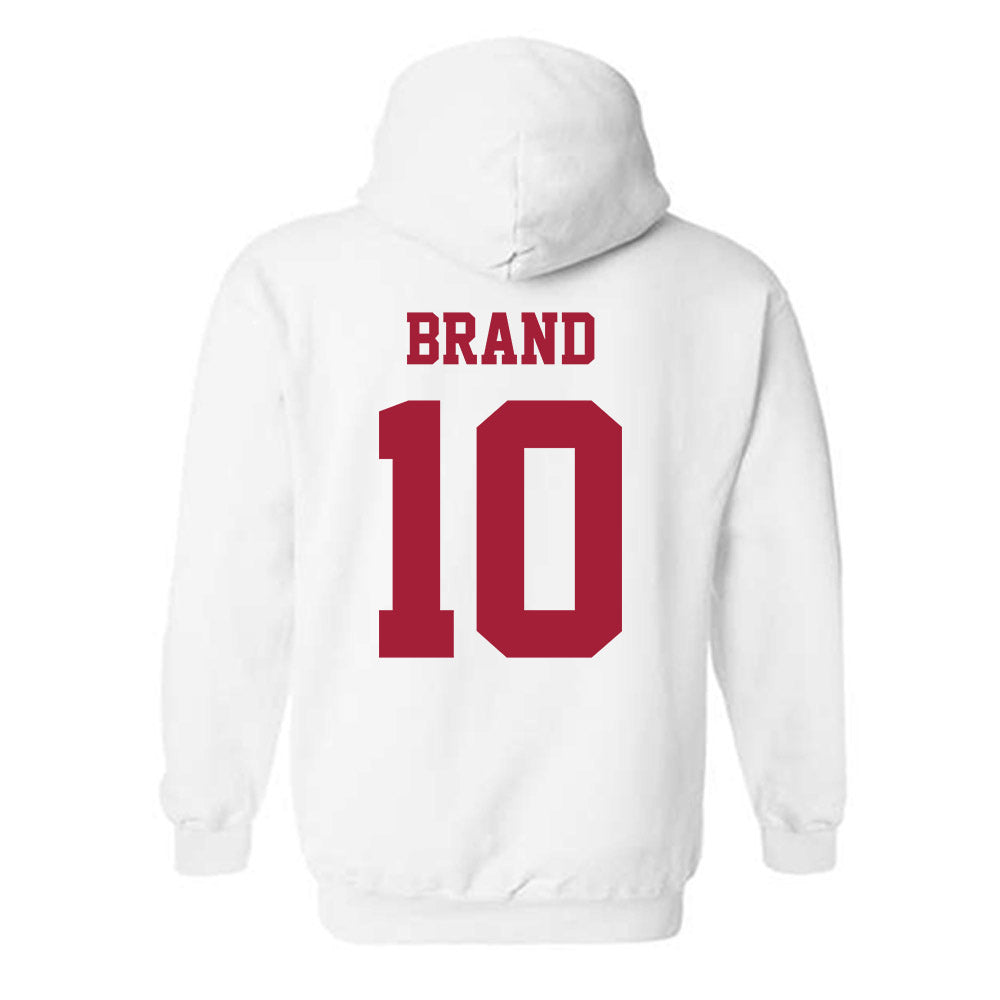 Oklahoma - NCAA Women's Soccer : Avery Brand - Classic Shersey Hooded Sweatshirt-1