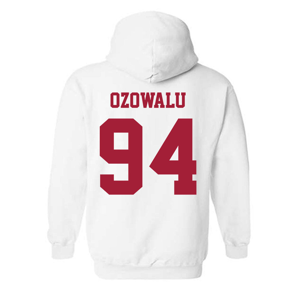 Oklahoma - NCAA Football : Kenny Ozowalu - Classic Shersey Hooded Sweatshirt-1