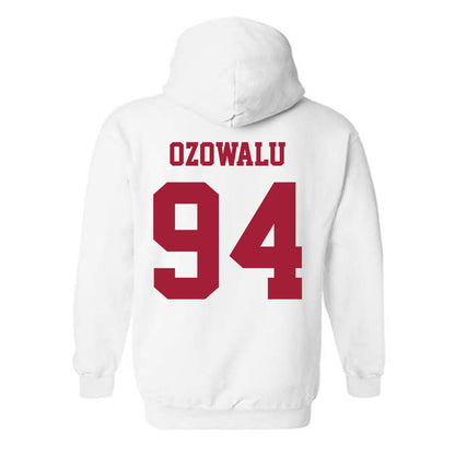 Oklahoma - NCAA Football : Kenny Ozowalu - Classic Shersey Hooded Sweatshirt-1