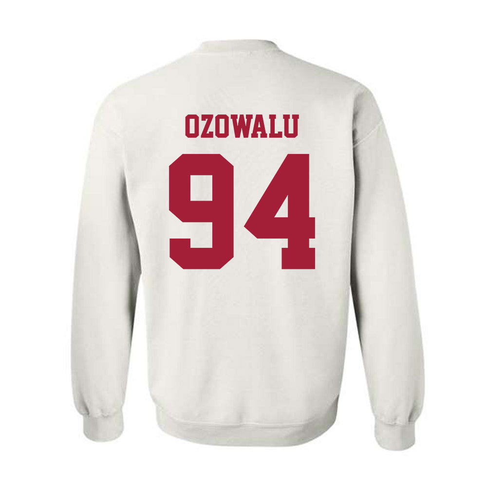 Oklahoma - NCAA Football : Kenny Ozowalu - Classic Shersey Crewneck Sweatshirt-1