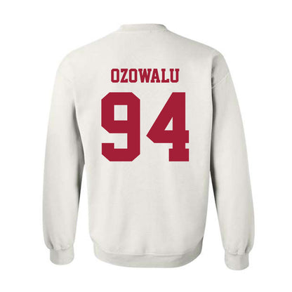 Oklahoma - NCAA Football : Kenny Ozowalu - Classic Shersey Crewneck Sweatshirt-1