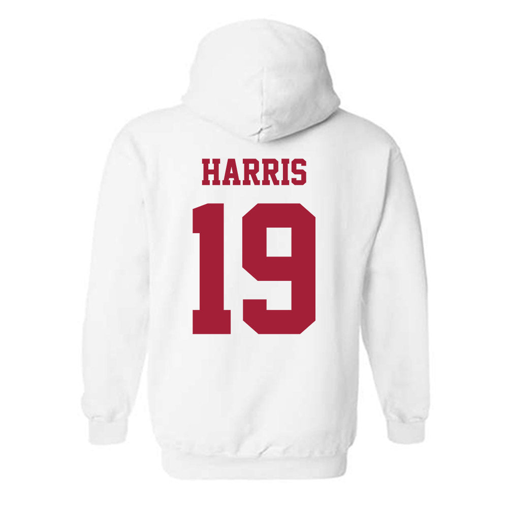 Oklahoma - NCAA Football : Brian Harris - Classic Shersey Hooded Sweatshirt-1