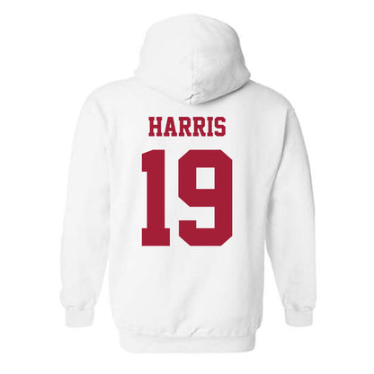 Oklahoma - NCAA Football : Brian Harris - Classic Shersey Hooded Sweatshirt-1