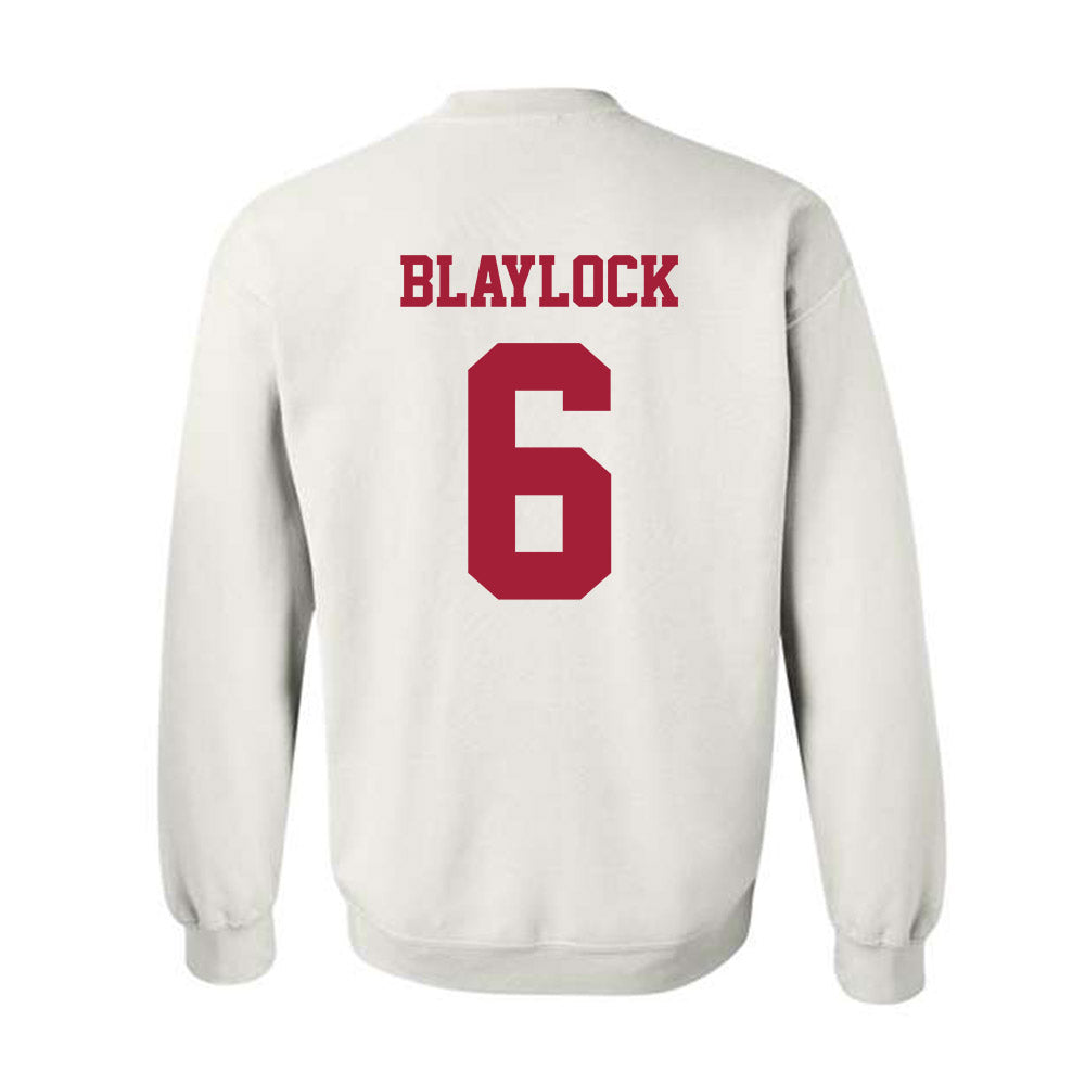 Oklahoma - NCAA Football : Tory Blaylock - Classic Shersey Crewneck Sweatshirt-1