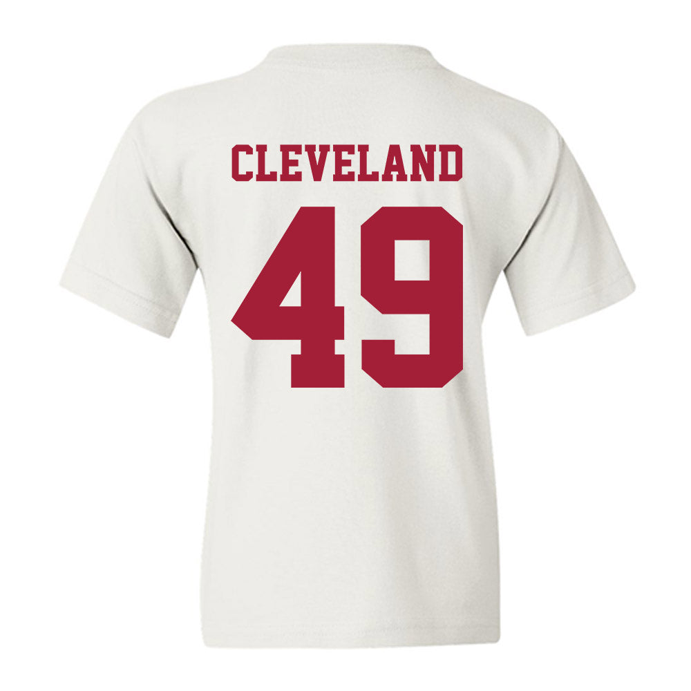 Oklahoma - NCAA Baseball : Jackson Cleveland - Classic Shersey Youth T-Shirt-1