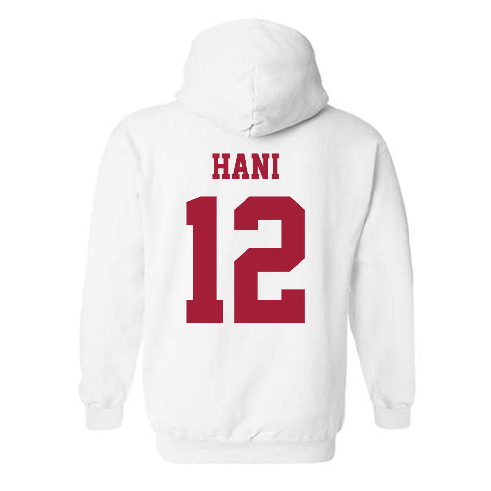 Oklahoma - NCAA Women's Volleyball : Elise Hani - Classic Shersey Hooded Sweatshirt-1