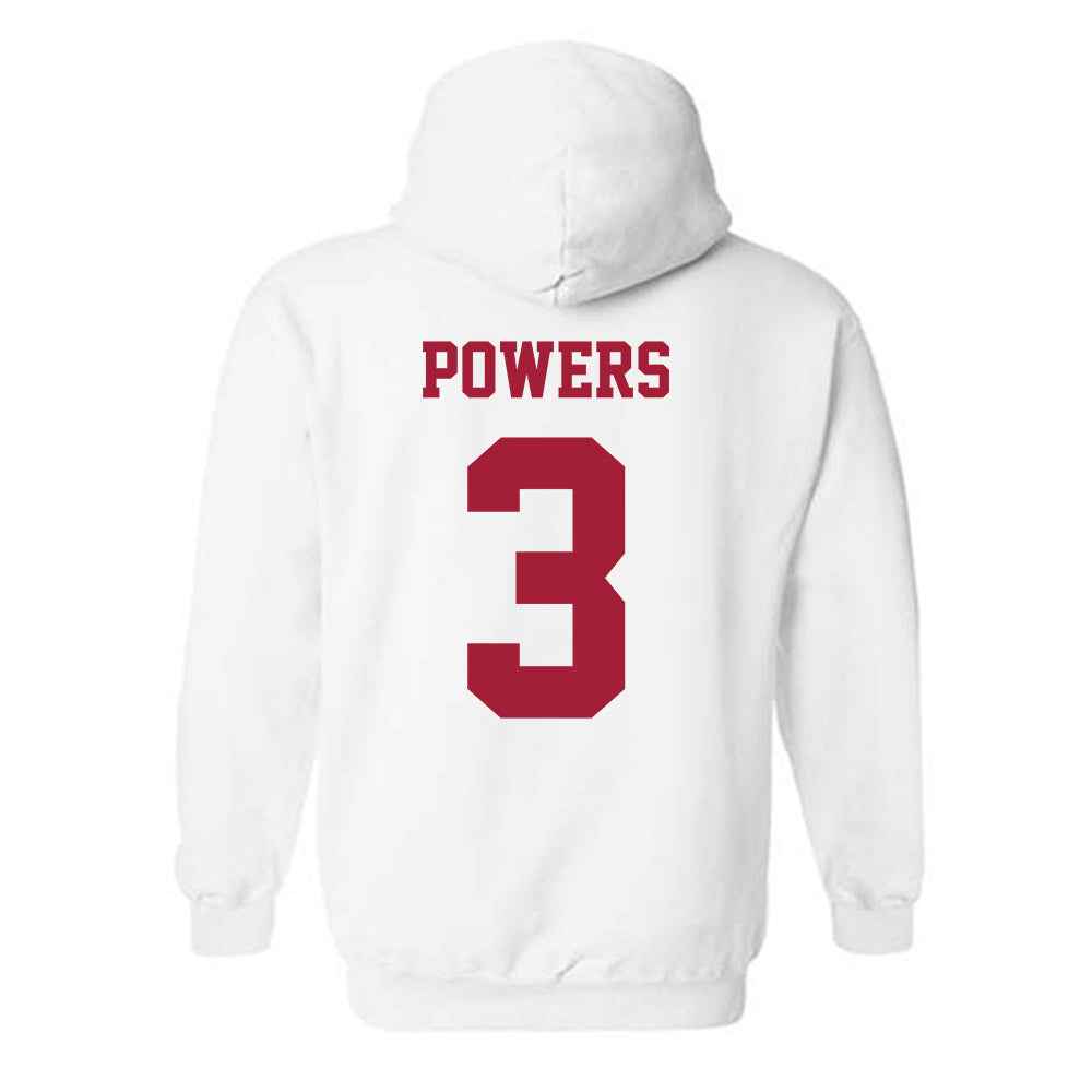 Oklahoma - NCAA Football : Reggie Powers - Classic Shersey Hooded Sweatshirt-1