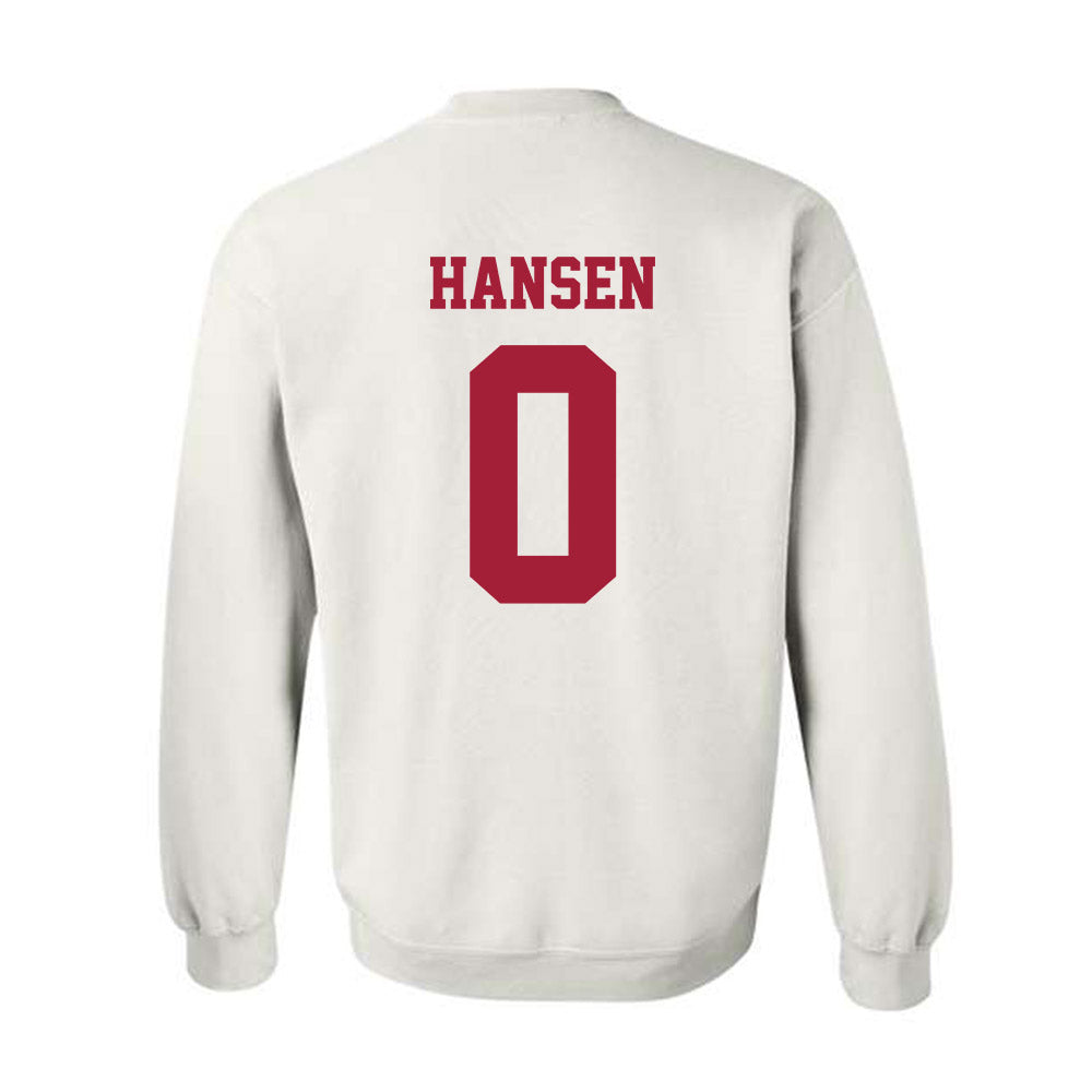 Oklahoma - NCAA Men's Basketball : Jake Hansen - Classic Shersey Crewneck Sweatshirt-1