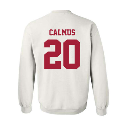 Oklahoma - NCAA Football : Casen Calmus - Classic Shersey Crewneck Sweatshirt-1