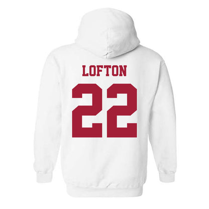 Oklahoma - NCAA Women's Basketball : Keziah Lofton - Classic Shersey Hooded Sweatshirt-1