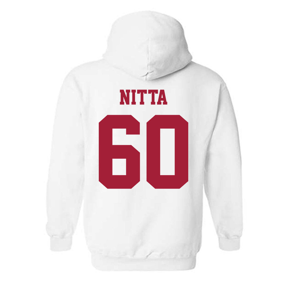 Oklahoma - NCAA Football : Caleb Nitta - Classic Shersey Hooded Sweatshirt-1
