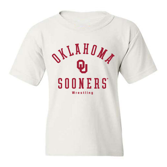 Oklahoma - NCAA Wrestling : Dallas Russell - Classic Shersey Youth T-Shirt-0