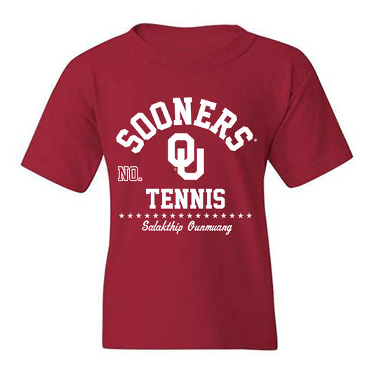 Oklahoma - NCAA Women's Tennis : Salakthip Ounmuang - Classic Fashion Shersey Youth T-Shirt-0