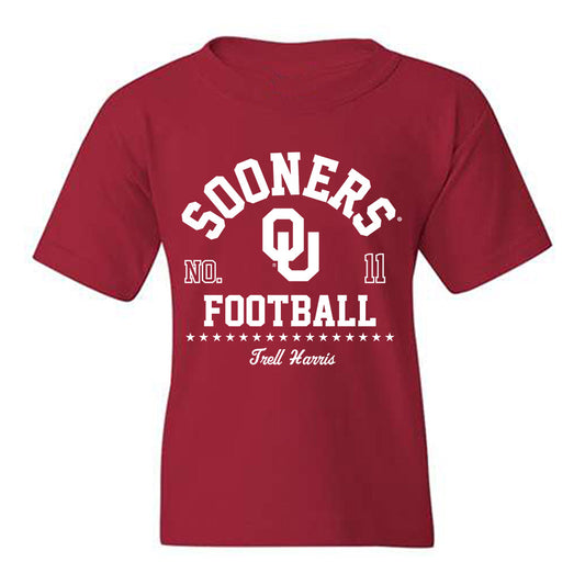 Oklahoma - NCAA Football : Trell Harris - Classic Fashion Shersey Youth T-Shirt-0
