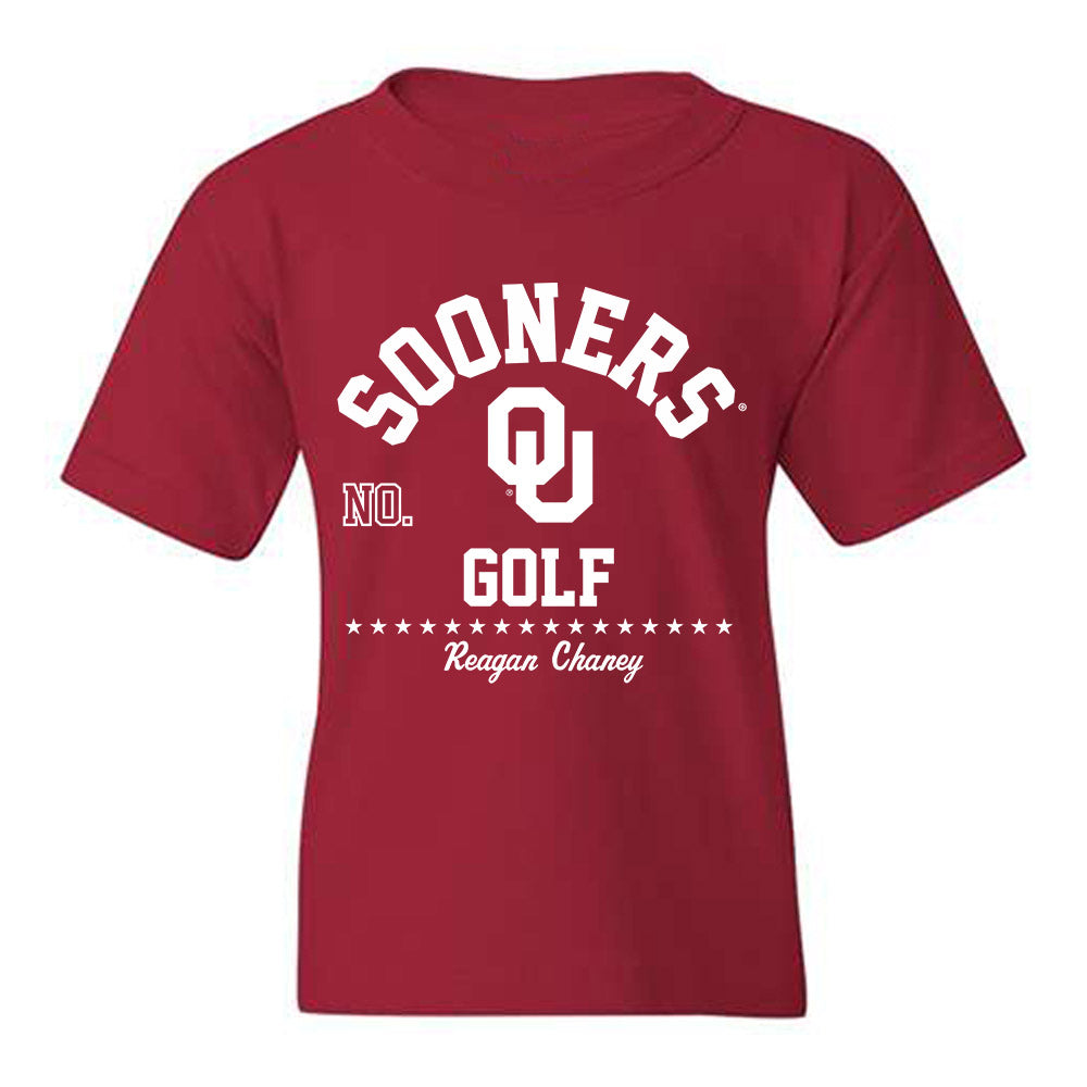Oklahoma - NCAA Women's Golf : Reagan Chaney - Classic Fashion Shersey Youth T-Shirt-0