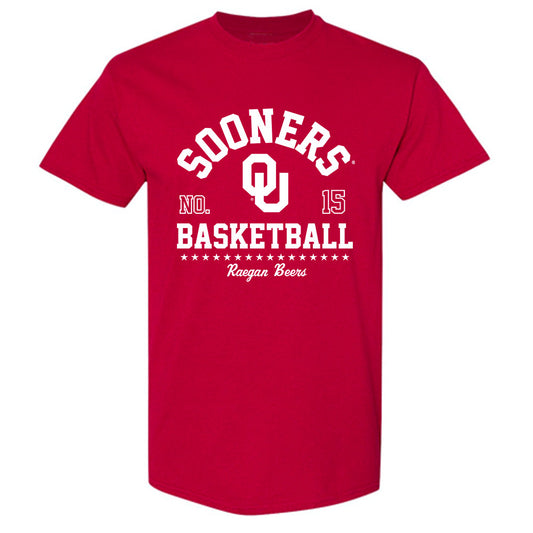 Oklahoma - NCAA Women's Basketball : Raegan Beers - Classic Fashion Shersey T-Shirt-0