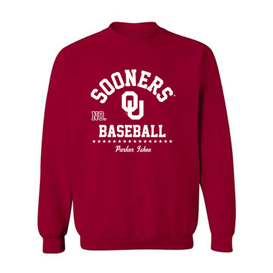 Oklahoma - NCAA Baseball : Parker Ishee - Classic Fashion Shersey Crewneck Sweatshirt-0