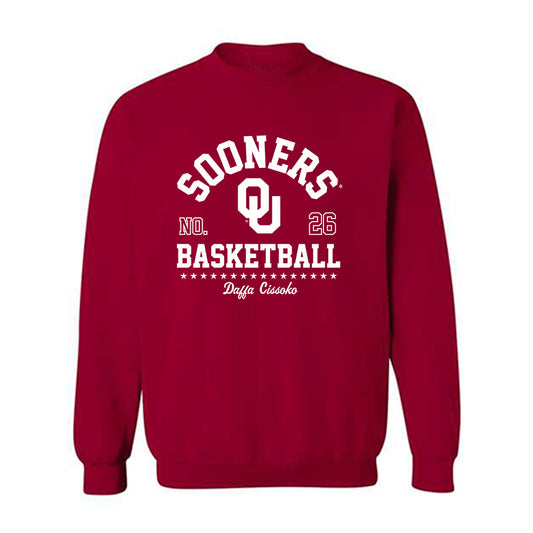 Oklahoma - NCAA Women's Basketball : Daffa Cissoko - Classic Fashion Shersey Crewneck Sweatshirt-0