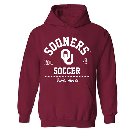Oklahoma - NCAA Women's Soccer : Sophie Morrin - Classic Fashion Shersey Hooded Sweatshirt-0